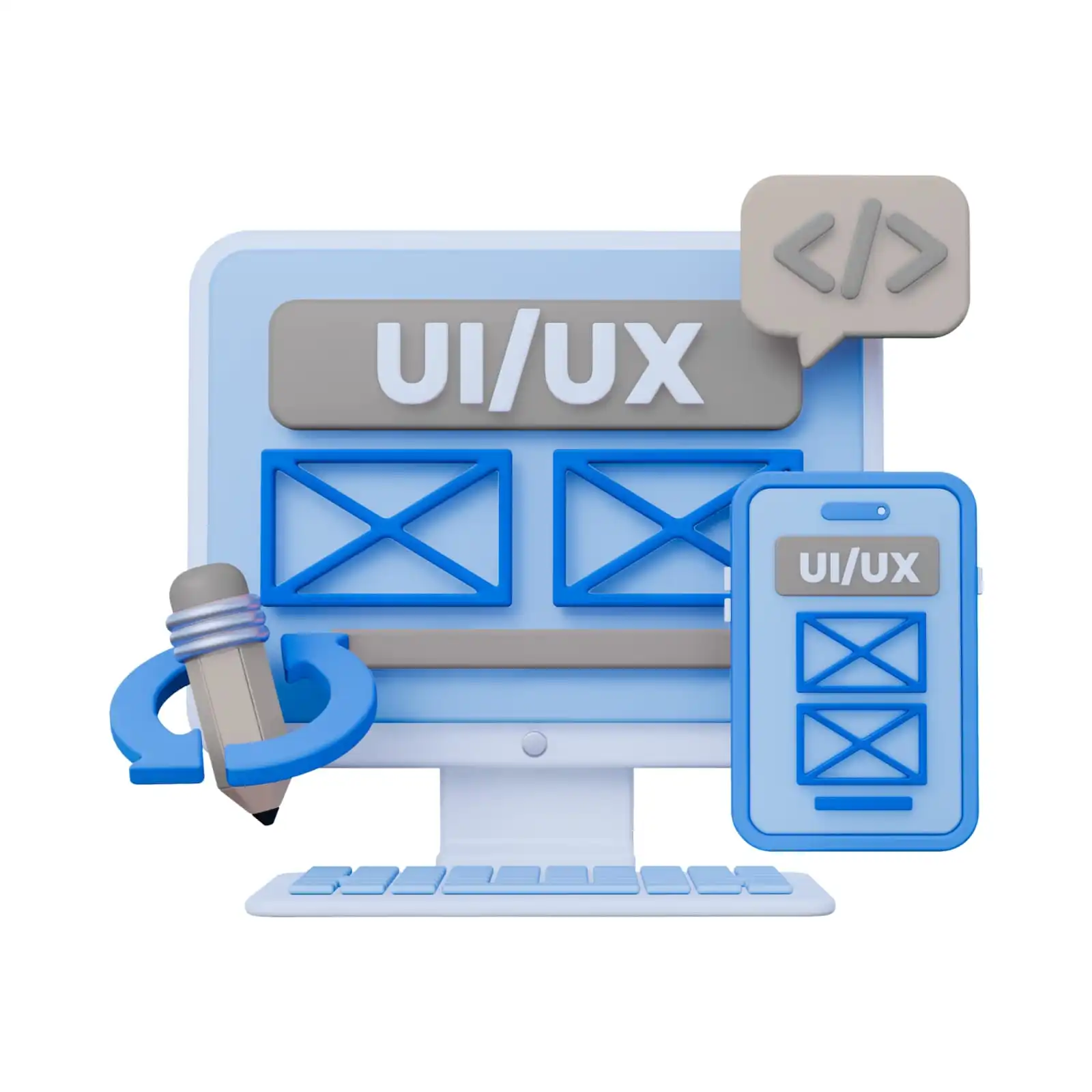 Professional UI UX design services